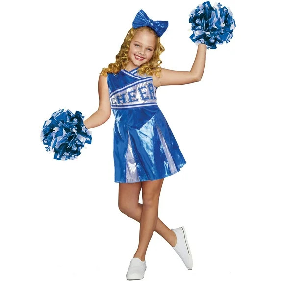 Cheer Cuteness Halloween Costume for Children, Girls' Size S (6/6x), by Way to Celebrate | Walmart (US)