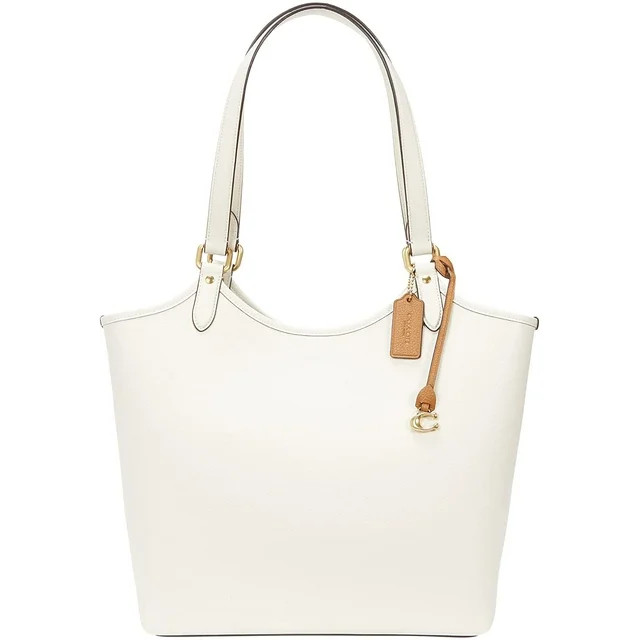COACH Polished Pebble Leather Everyday Tote One Size Chalk | Walmart (US)