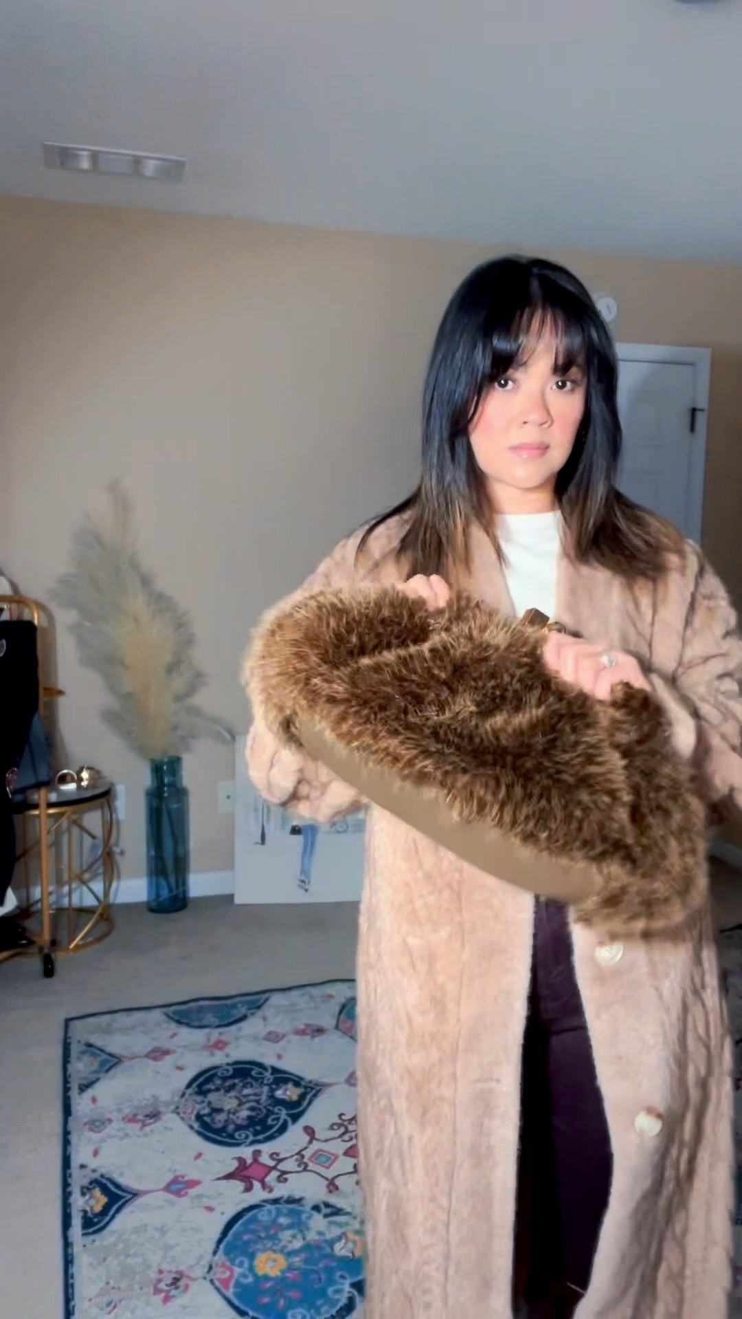 Keeping it cozy, cute, and put-together.
Brown skinny jeans, thermal basics, tucked-in boots, and a longline fur cardigan to elevate everything.
Simple but so good 🤎

#LTKgrwm #LTKPetite #LTKootd