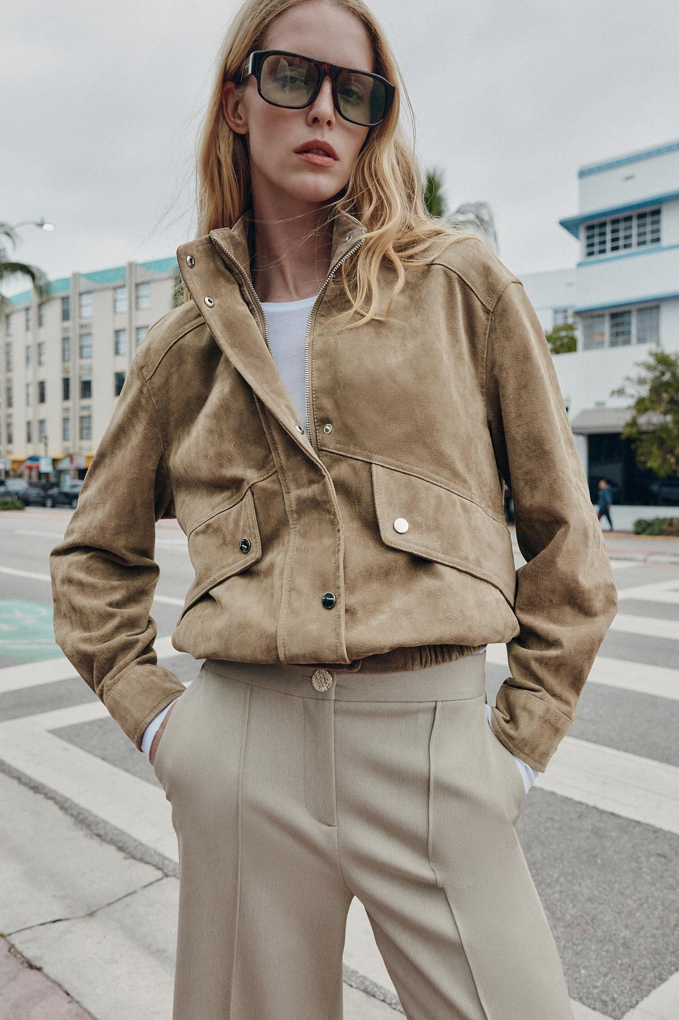 CULOTTE TROUSERS WITH SEAM DETAIL | Zara UK