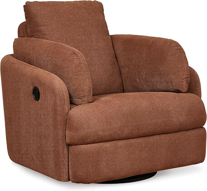 Signature Design by Ashley Modmax Contemporary Press-Back Swivel Glider Rocker Recliner with Mach... | Amazon (US)