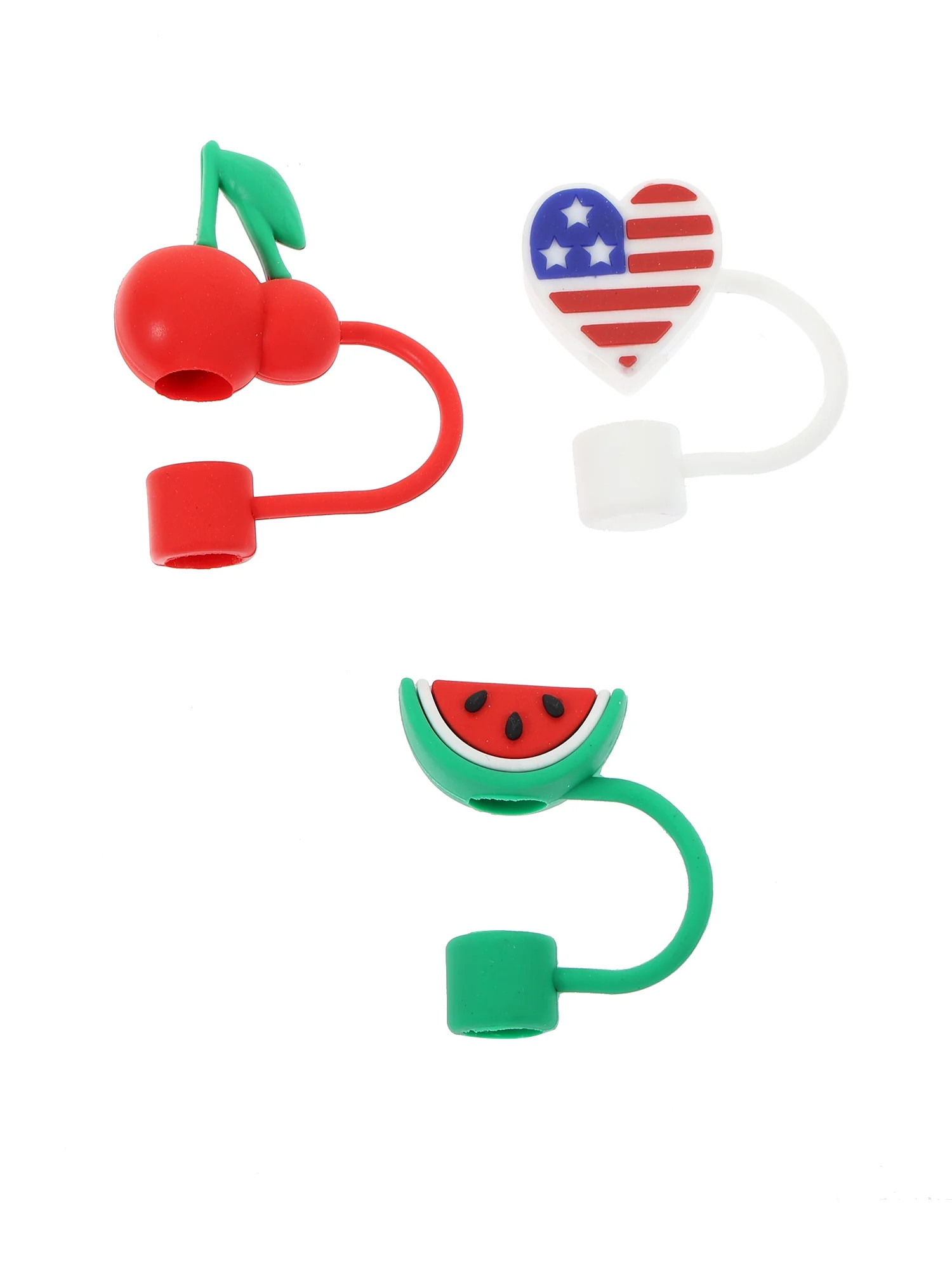 Way to Celebrate Americana Fruit Straw Topper Set | Walmart (US)