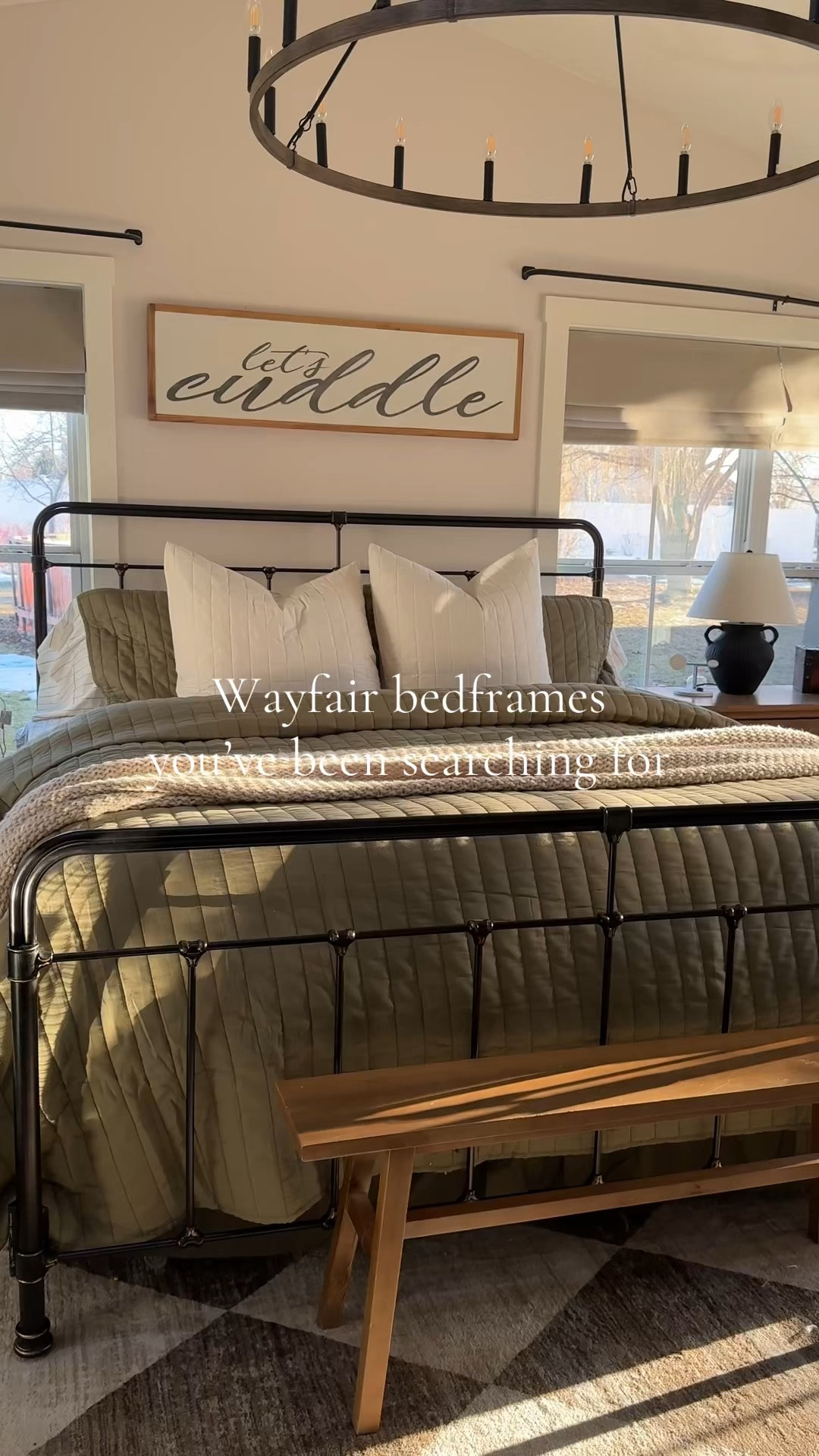 The key to this look is a tall headboard (50+inches) and footboard (30+inches). Different price ranges linked ♥️ @Wayfair days are coming so keep an eye out for these to go on sale! 

#LTKHome #LTKSaleAlert
