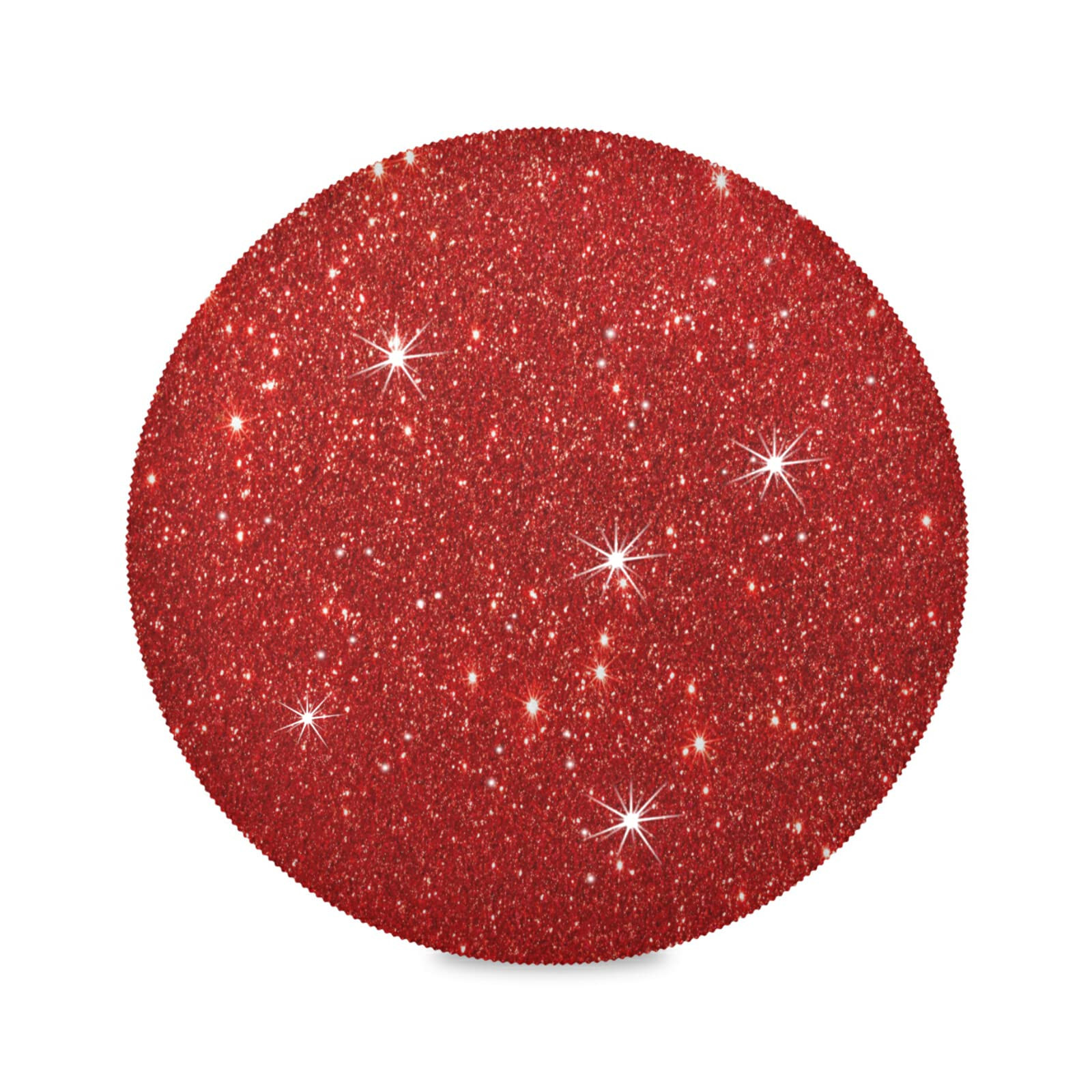 Red Placemats Set of 4,Red Charger Plates, Glitter Place Mat Sparkling Bling Table Placemats for ... | Amazon (US)