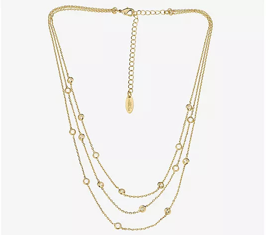 Ettika Perfect Dotted Layered Necklace | QVC