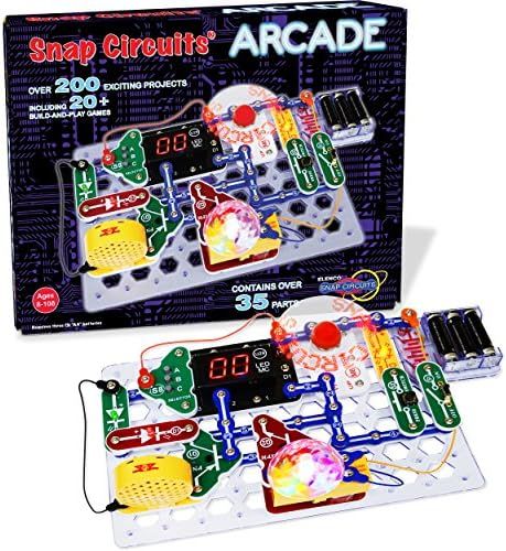 Snap Circuits “Arcade”, Electronics Exploration Kit, Stem Activities For Ages 8+, Full Color ... | Amazon (US)