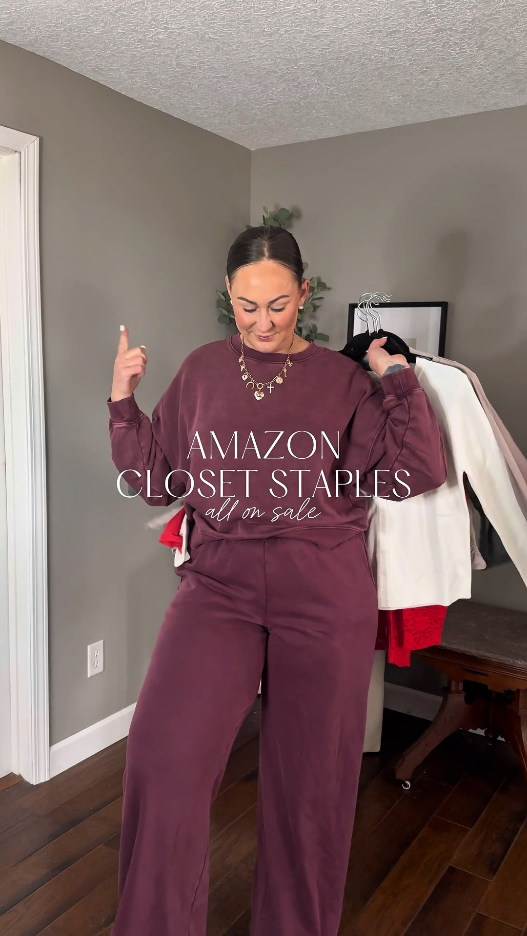 Amazon tops on major sale for Black Friday!! 

Wearing xl in all tops
Burgundy gap set on sale wearing large/large tall

Old navy jeans wearing 14long in both! 
Amazon black skirt - wearing large 

#LTKSaleAlert #LTKCyberWeek