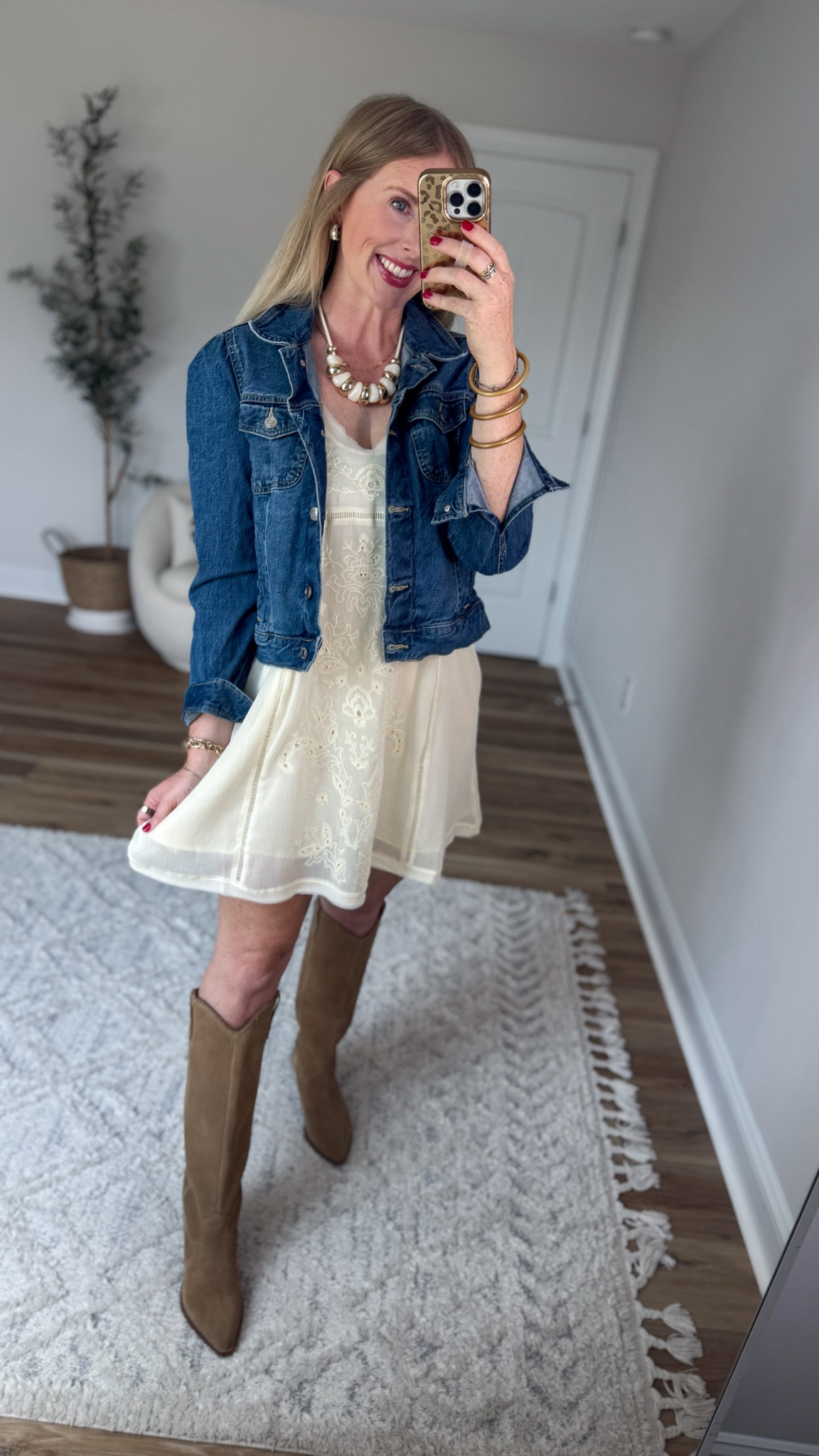 Daily try on, Walmart outfit, Walmart fashion, Walmart try on, scoop, embroidered mini dress, look for less

#LTKootd #LTKmomlife