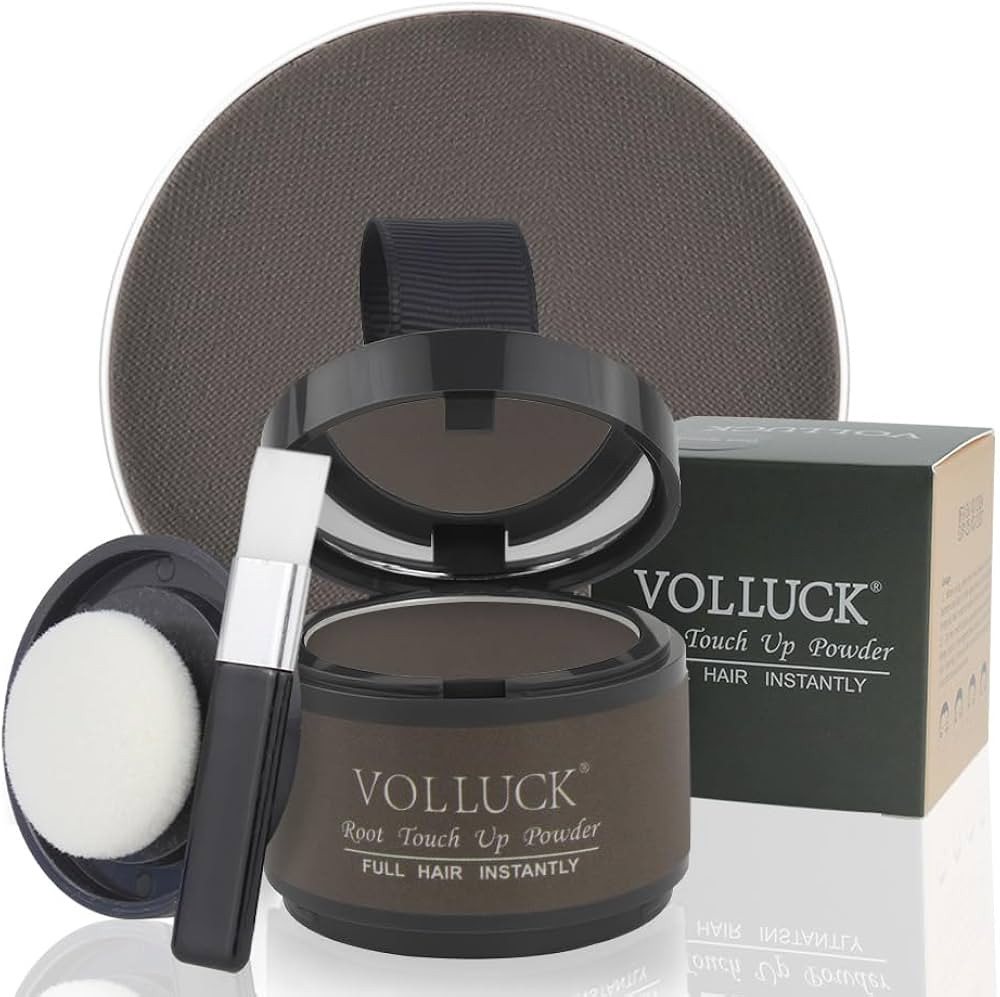 VOLLUCK Root Touch Up Hair Powder Root Cover Up Hairline Shadow Powder Stick for Thinning Hair fo... | Amazon (US)