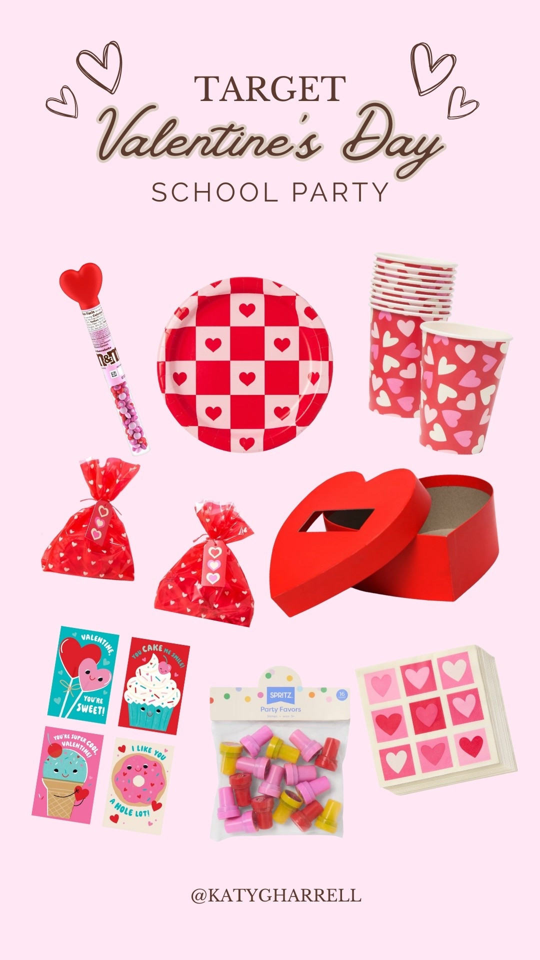 Target finds for school Valentine’s Day parties! ❤️


Kids school parties, classroom mom, party host essentials, Valentine’s Day host, Valentine’s Day themed supplies, Katy Harrell 

#LTKKids #LTKValentine