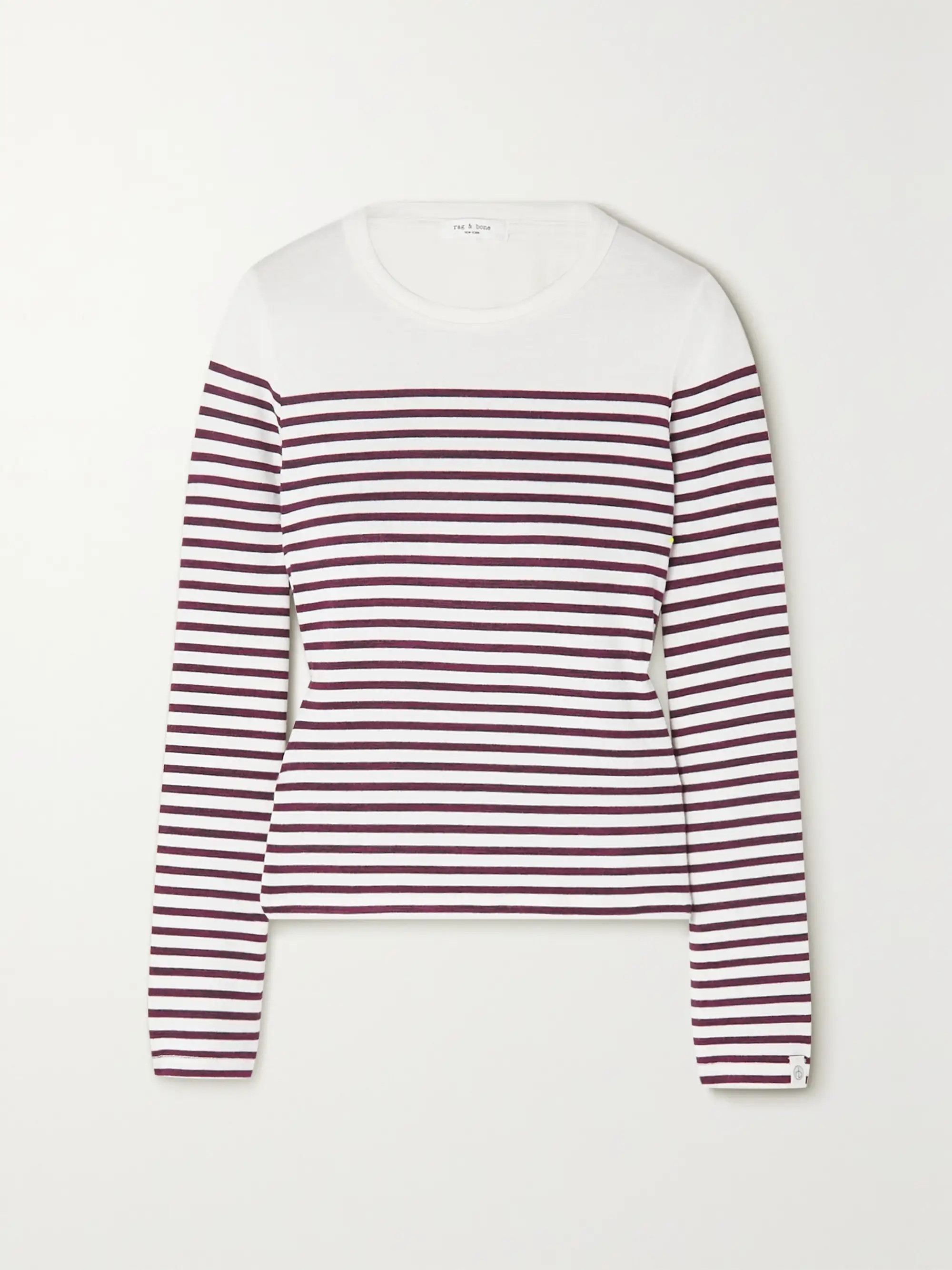 Breton striped knitted sweater | NET-A-PORTER (UK & EU)