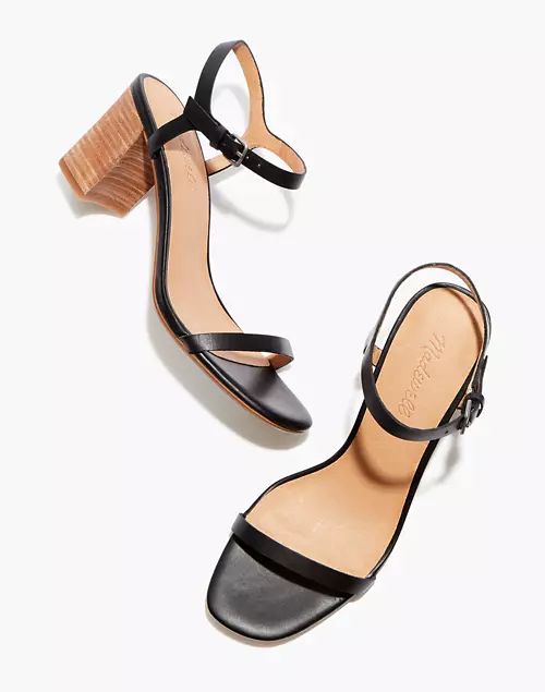 The Holly Ankle-Strap Sandal in Leather | Madewell