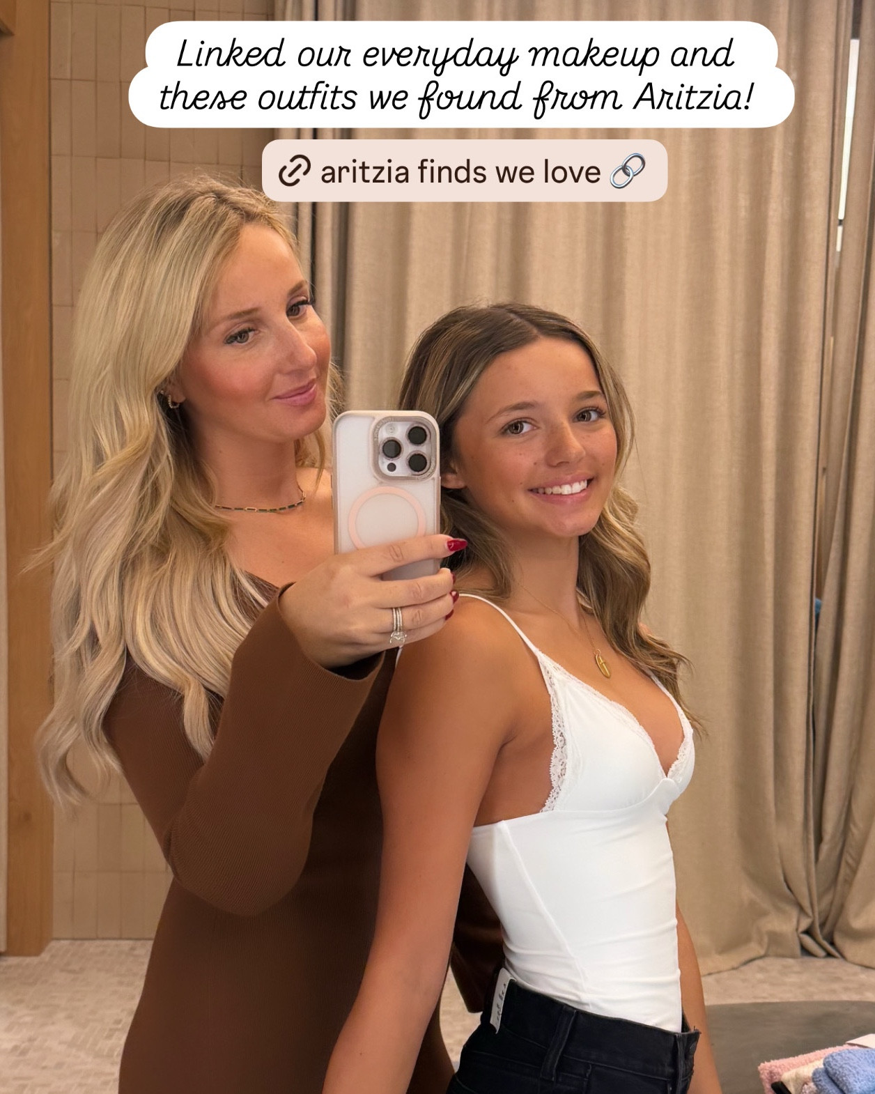 A little mom–daughter shopping date at Aritzia today 🤍 Love days like this 🎀

#LTKHoliday #LTKFindsUnder100 #LTKSaleAlert