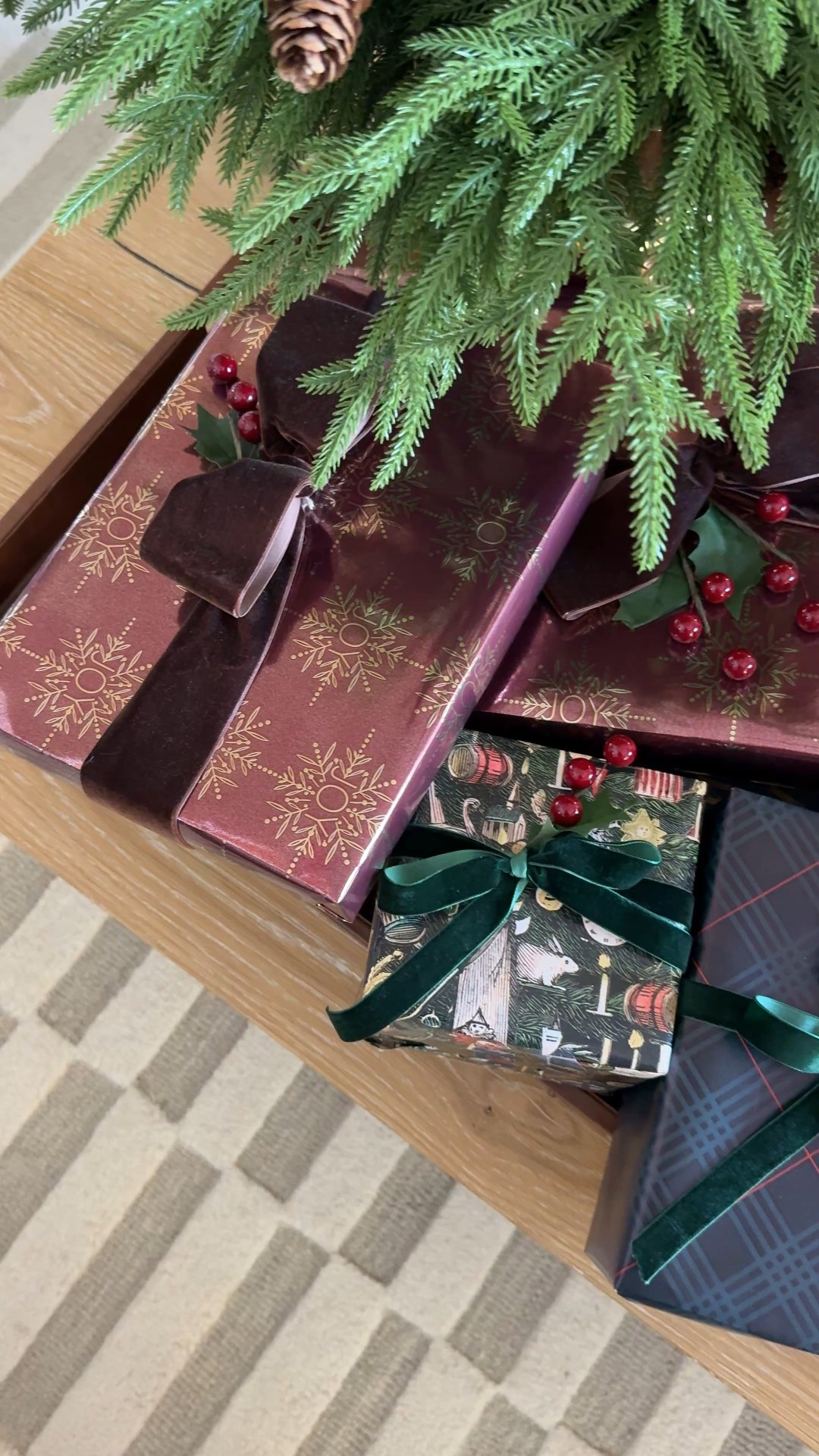 Holiday wrapping paper that looks so expensive but is actually from Target. 🤎 This luxe wrapping paper trio has incredible quality — thick, beautiful, and perfect for elevating your holiday gifts. Linking the full set plus a few more wrapping essentials I love.

holiday wrapping paper, Target wrapping paper, gift wrap trio, luxe gift wrap, elevated holiday decor, Christmas wrapping essentials, neutral wrapping paper, modern organic holiday decor, Christmas gift ideas, holiday gifting accessories

#LTKHome #LTKFindsUnder50