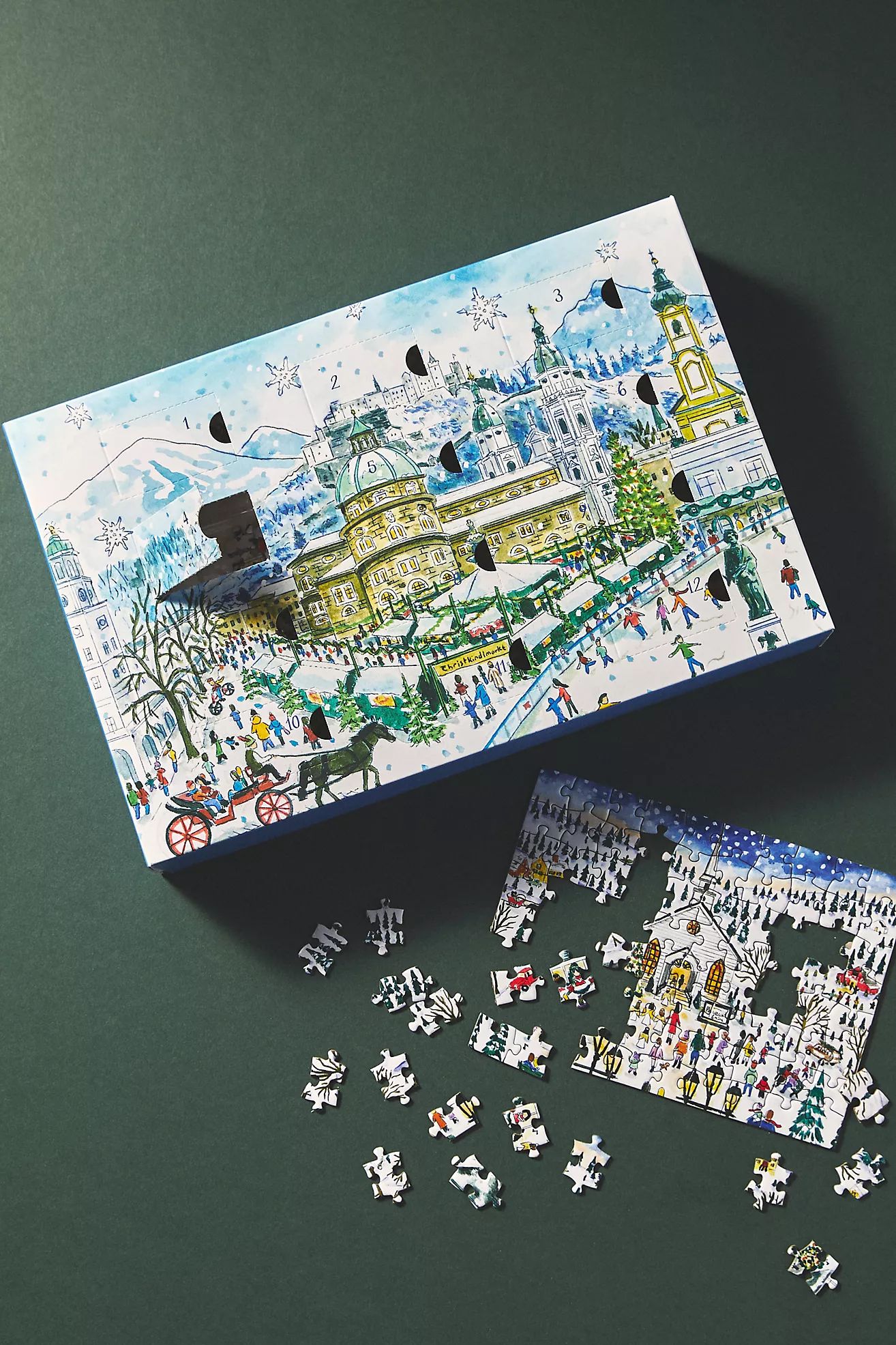 Michael Storrings 12 Days of Christmas Puzzle Advent Calendar | Anthropologie (US)