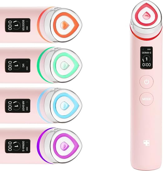 medicube Booster Pro | 6-in-1 Real Glass Glow Beauty Massager | for Clear, Radiant, Firmer-Lookin... | Amazon (US)