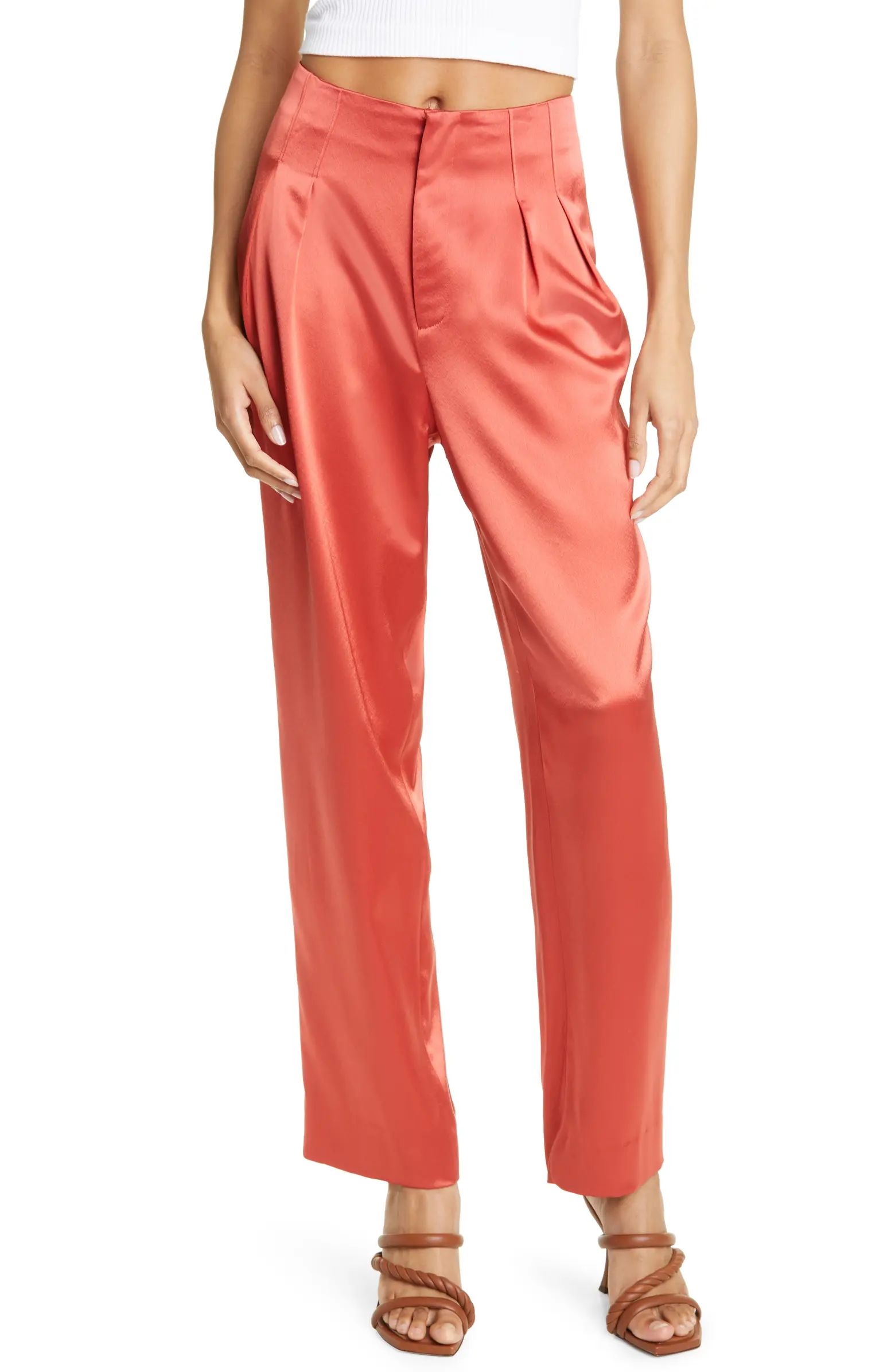 Ruthy Satin Trousers | Nordstrom