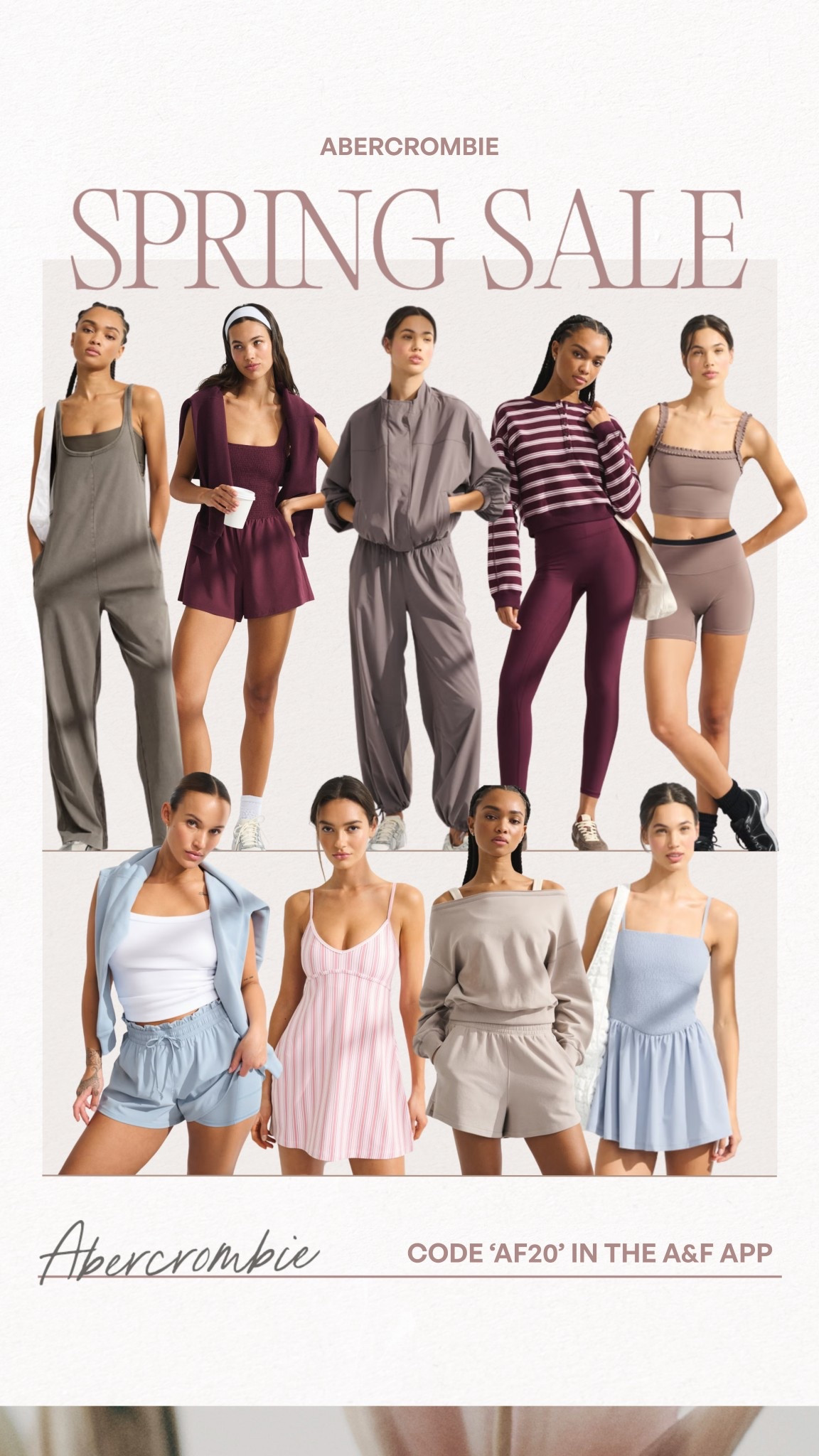 Abercrombie sale💕 so many cute spring pattern workout and athlesuire!

#LTKSpringSale #LTKSaleAlert