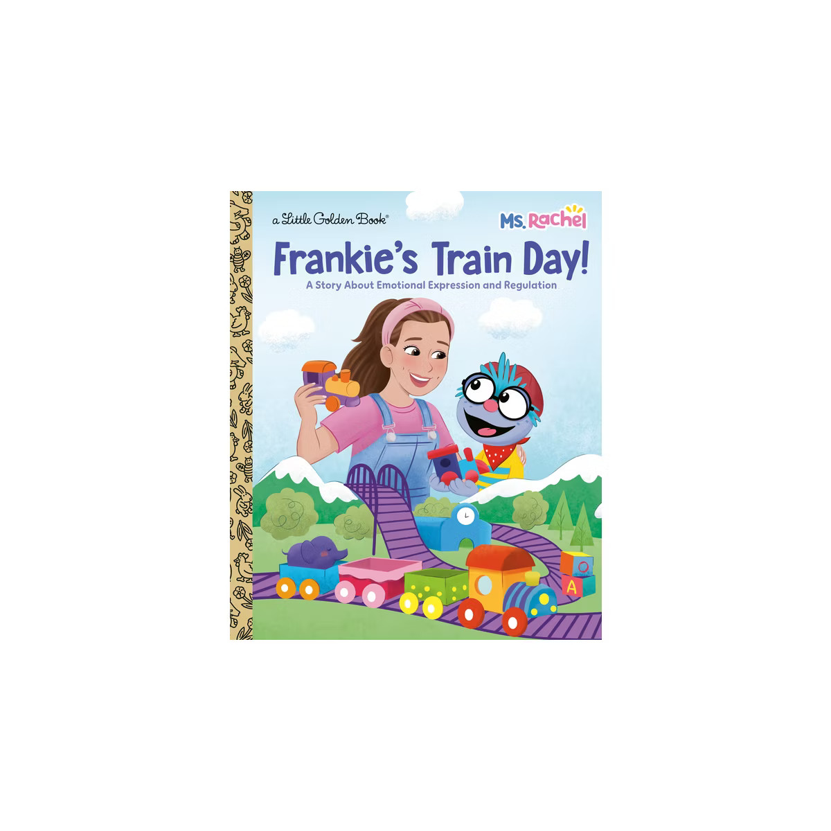 Frankie's Train Day! (Ms. Rachel) - (Little Golden Book) by MS Rachel (Hardcover) | Target