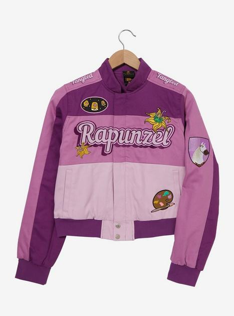 Disney Tangled Rapunzel Women's Cropped Moto Jacket — BoxLunch Exclusive | BoxLunch | BoxLunch