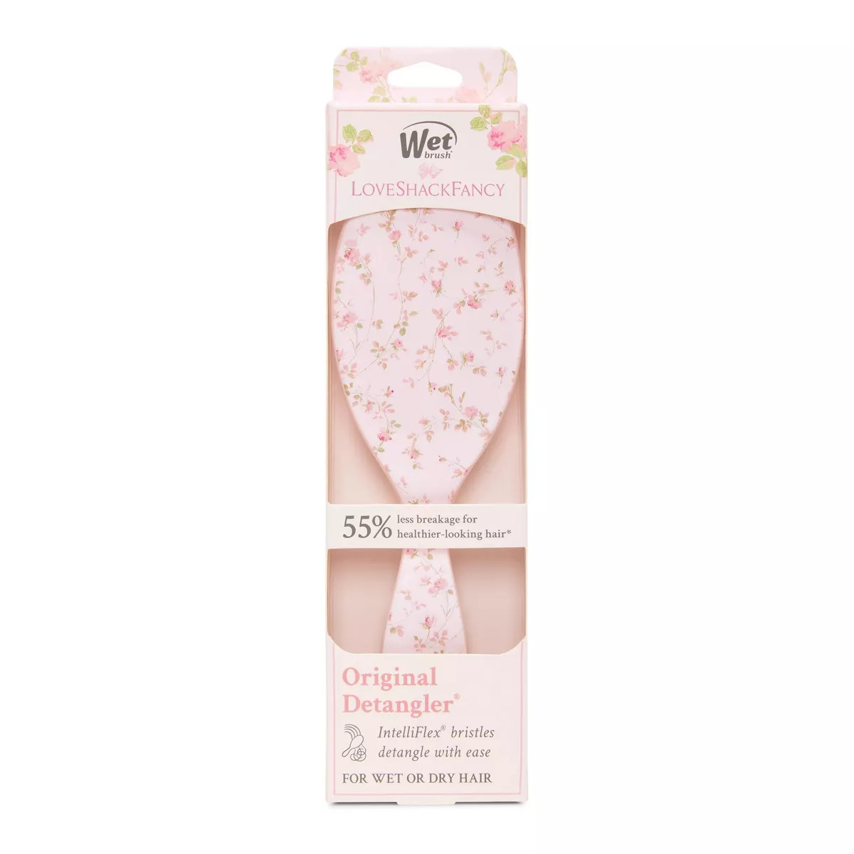 Wet Brush x LoveShackFancy Original Detangler Hair Brush - English Ivy - Blue | Target