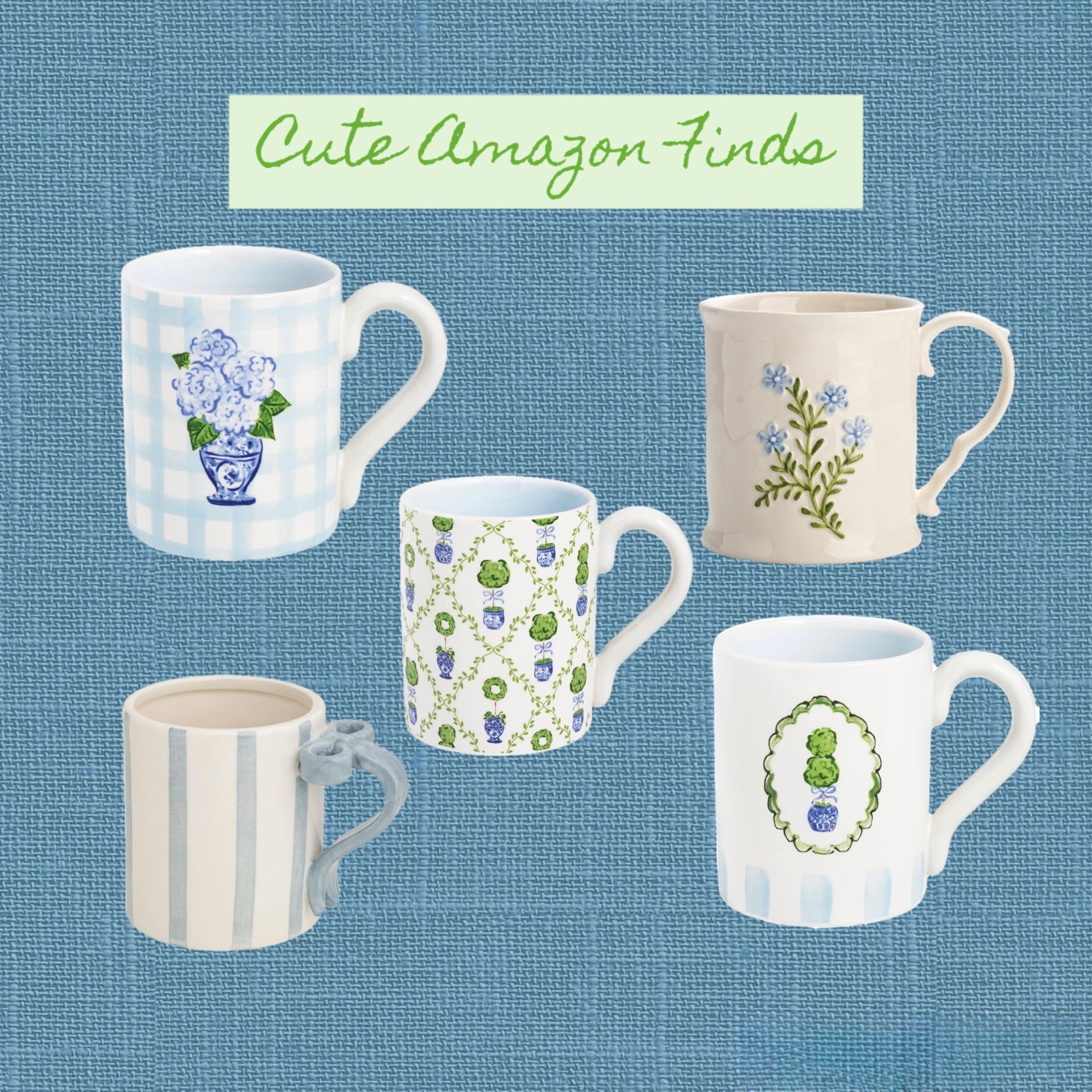 Cute mugs on sale!

#LTKHome #LTKSaleAlert