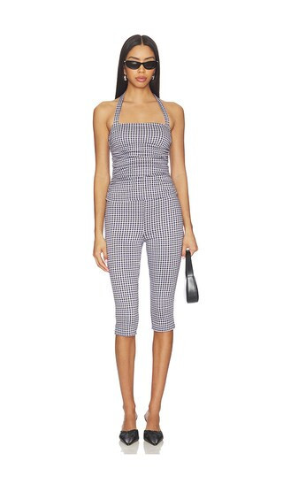 MORE TO COME Brea Capri Set in Navy. - size M | Revolve Clothing (Global)