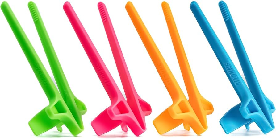 SNACTIV LITE Finger Chopsticks for Gamers 4PC NEON Bundle - As Seen on Shark Tank! The Official S... | Amazon (US)