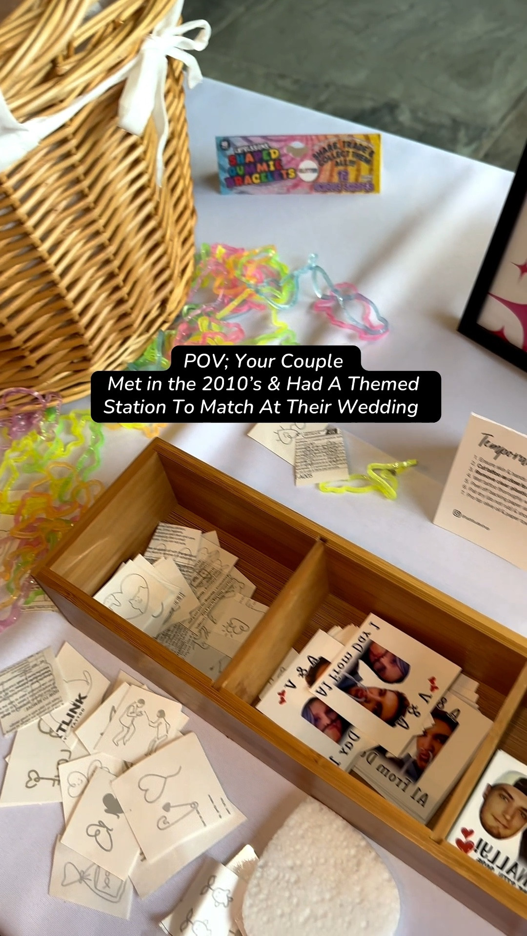 Lil 2010’s table by the wedding reception bar was a HIT for these cuties & their guests!! 💘

#LTKWedding #LTKParties