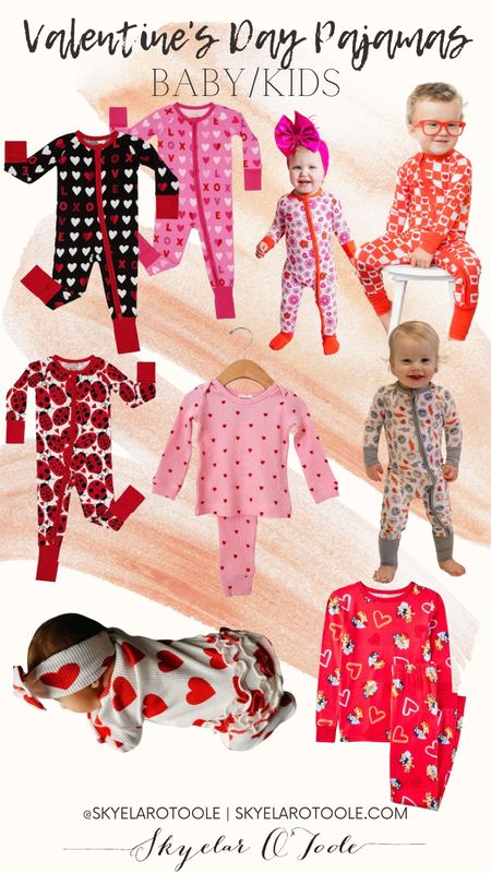 Valentine’s Day / baby / baby girl / baby boy / kids / kids pajamas / baby pajamas / Valentine’s Day pajamas / valentine pajama 

#LTKbaby #LTKSeasonal #LTKkids