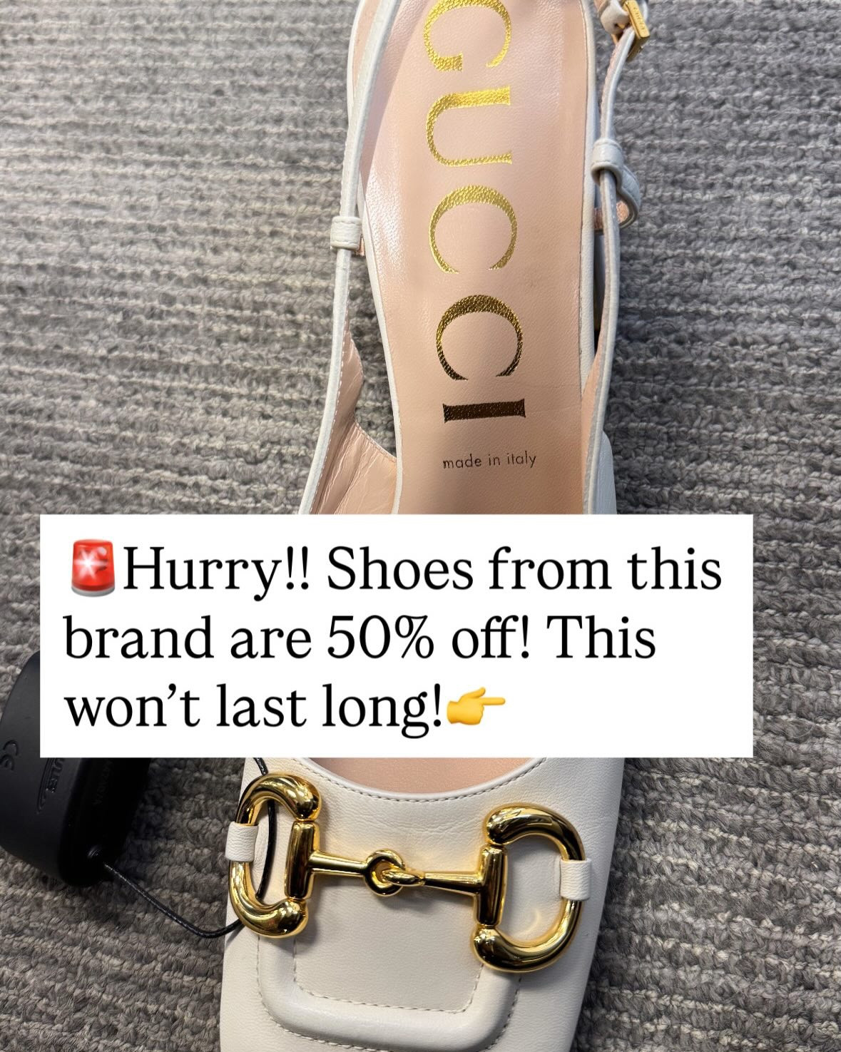 ‼️Go!! Nordstrom just dropped a Private Sale on Gucci Shoes…Men’s & Women’s styles are 1/2 off (more than 40 options)!!

Link attached!👇These won’t last long before they are removed from the site (free shipping & free returns)!

✨Follow for Designer Finds for less!

#luxuryfashion 
#highendfashion 
#designerdeals 
#luxuryshopping 
#fashioninvesting

#LTKActive