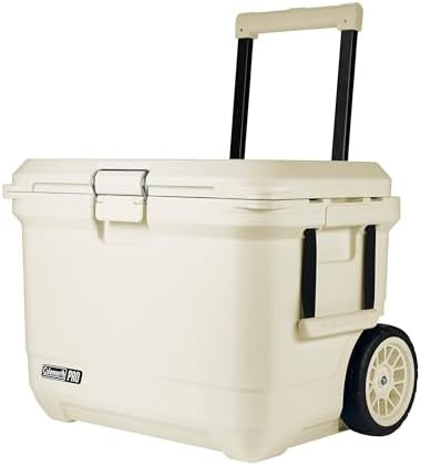 Coleman Pro Heavy-Duty 55qt Wheeled Ultra-Light Premium Hard Cooler, Extra-Thick Insulation Keeps... | Amazon (US)