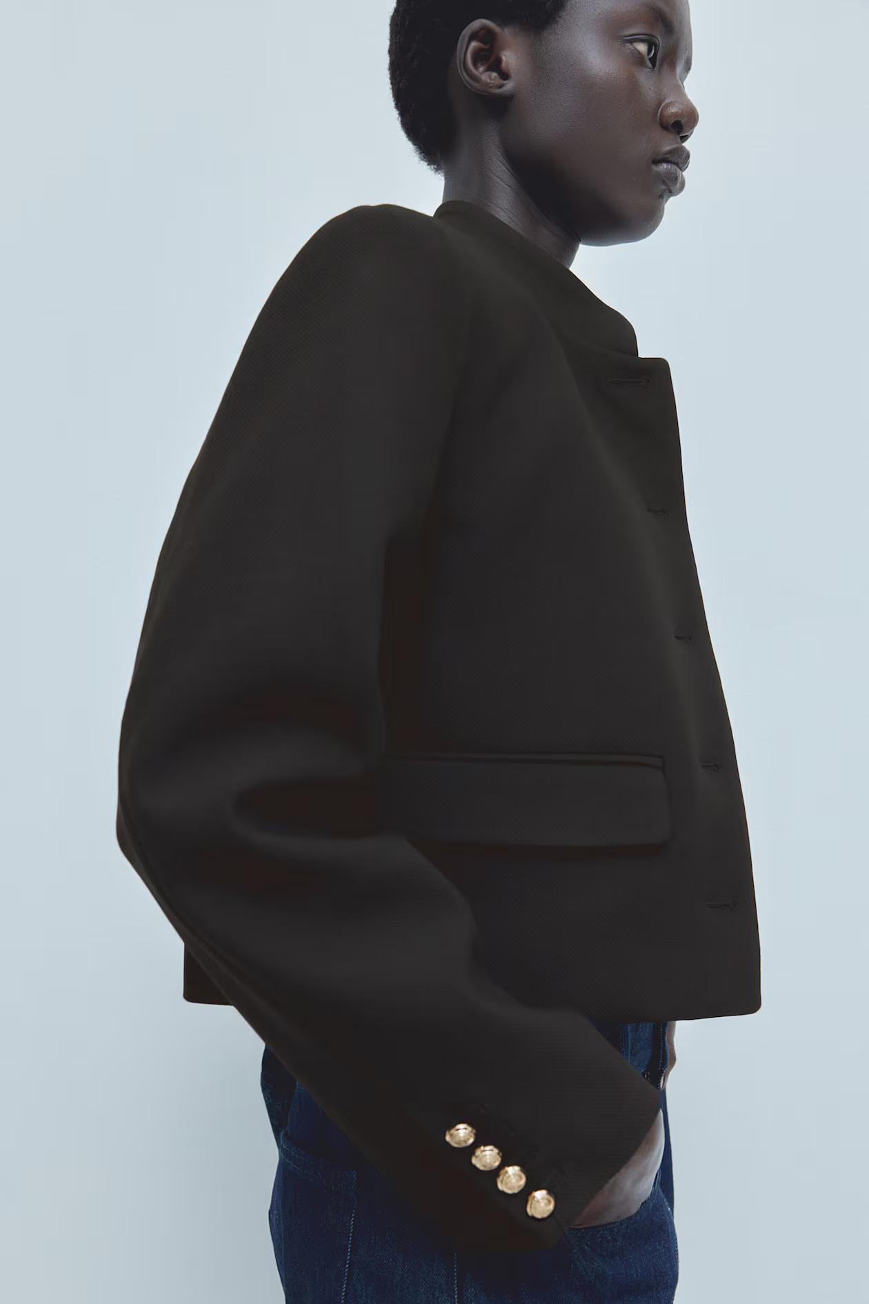 Button-Front Jacket | H&M (US + CA)