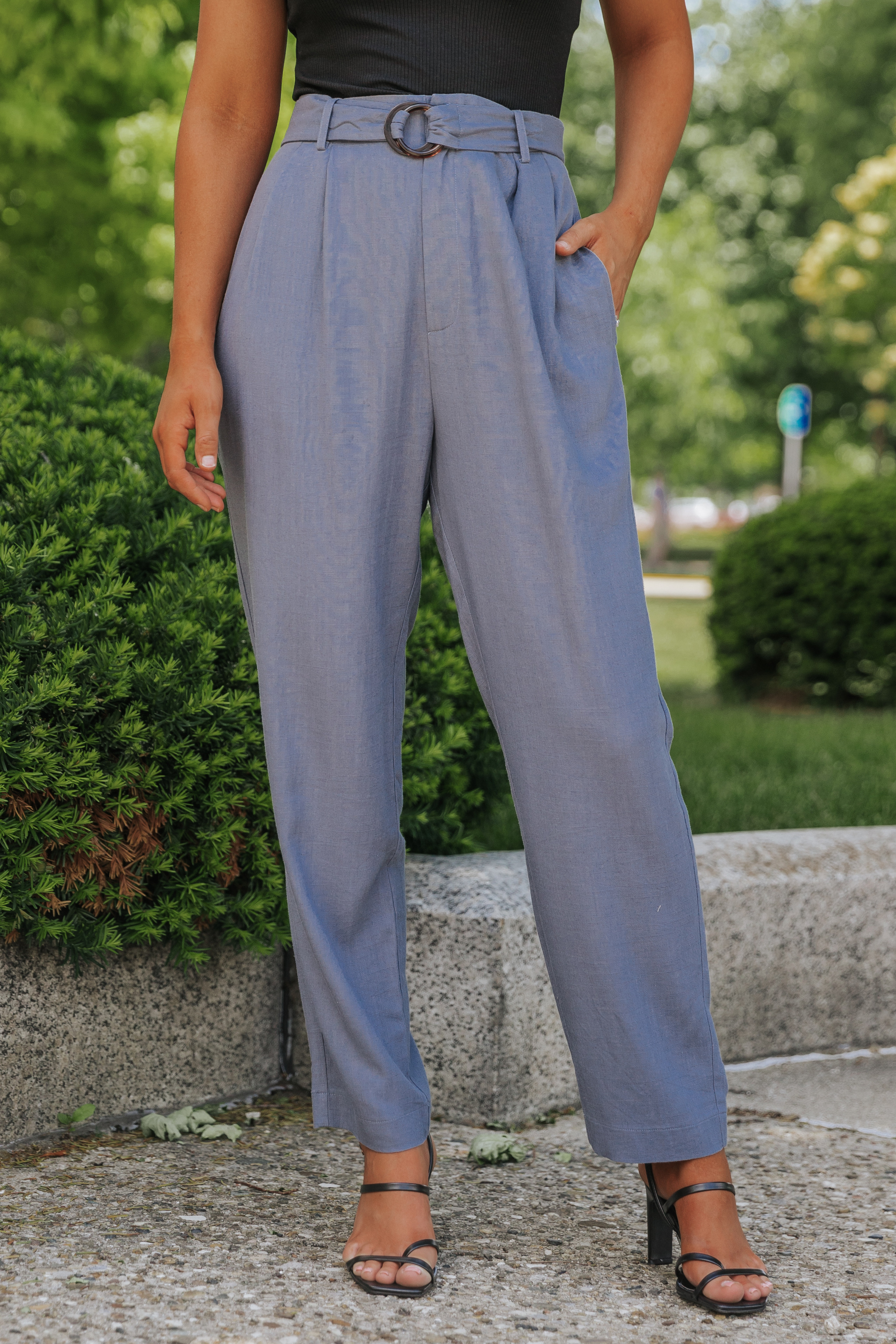 Bachelor Blue Straight Leg Pants | Pre Order | Magnolia Boutique