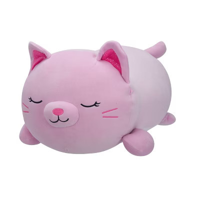 18" Pink Cat Squishmallows Plush | Target