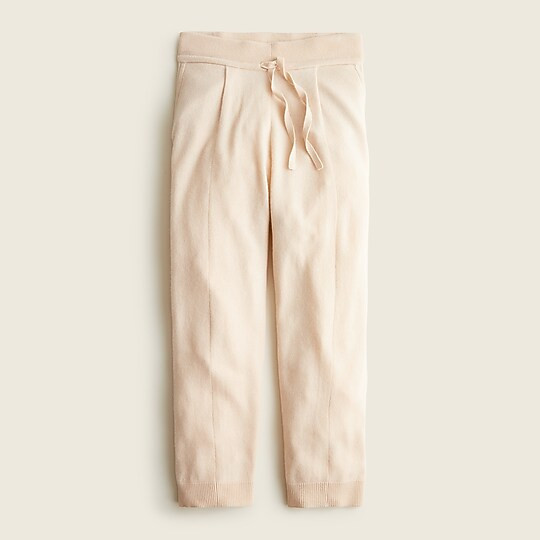 Cashmere drawstring sweatpant | J. Crew US