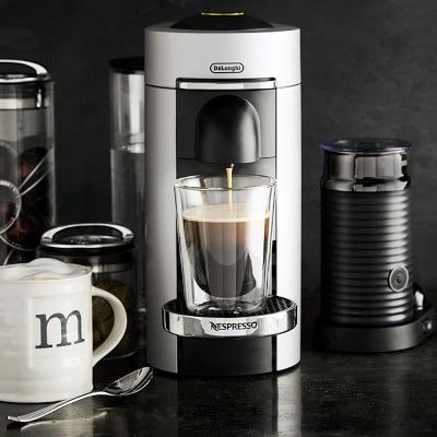 Nespresso VertuoPlus Deluxe Coffee Maker &amp; Espresso Machine By De'Longhi | Williams-Sonoma