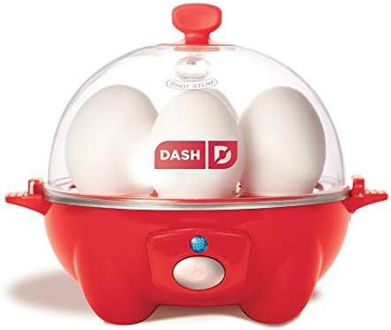 Dash Rapid Egg Cooker: 6 Egg Capacity Electric Egg Cooker for Hard Boiled Eggs, Poached Eggs, Scramb | Amazon (US)