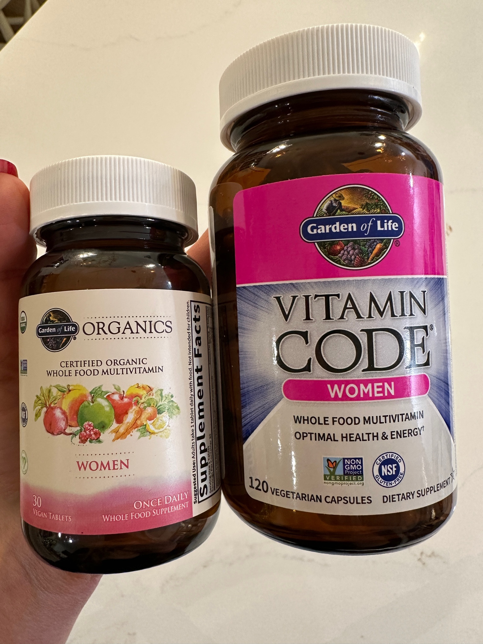 As a Holistic Nutritionist people always ask me what multivitamins I use and love. I really like these two which are from the same brand and the once a day is my favorite right now because it’s easier to remember! 

#LTKHome #LTKFindsUnder50 #LTKOver40