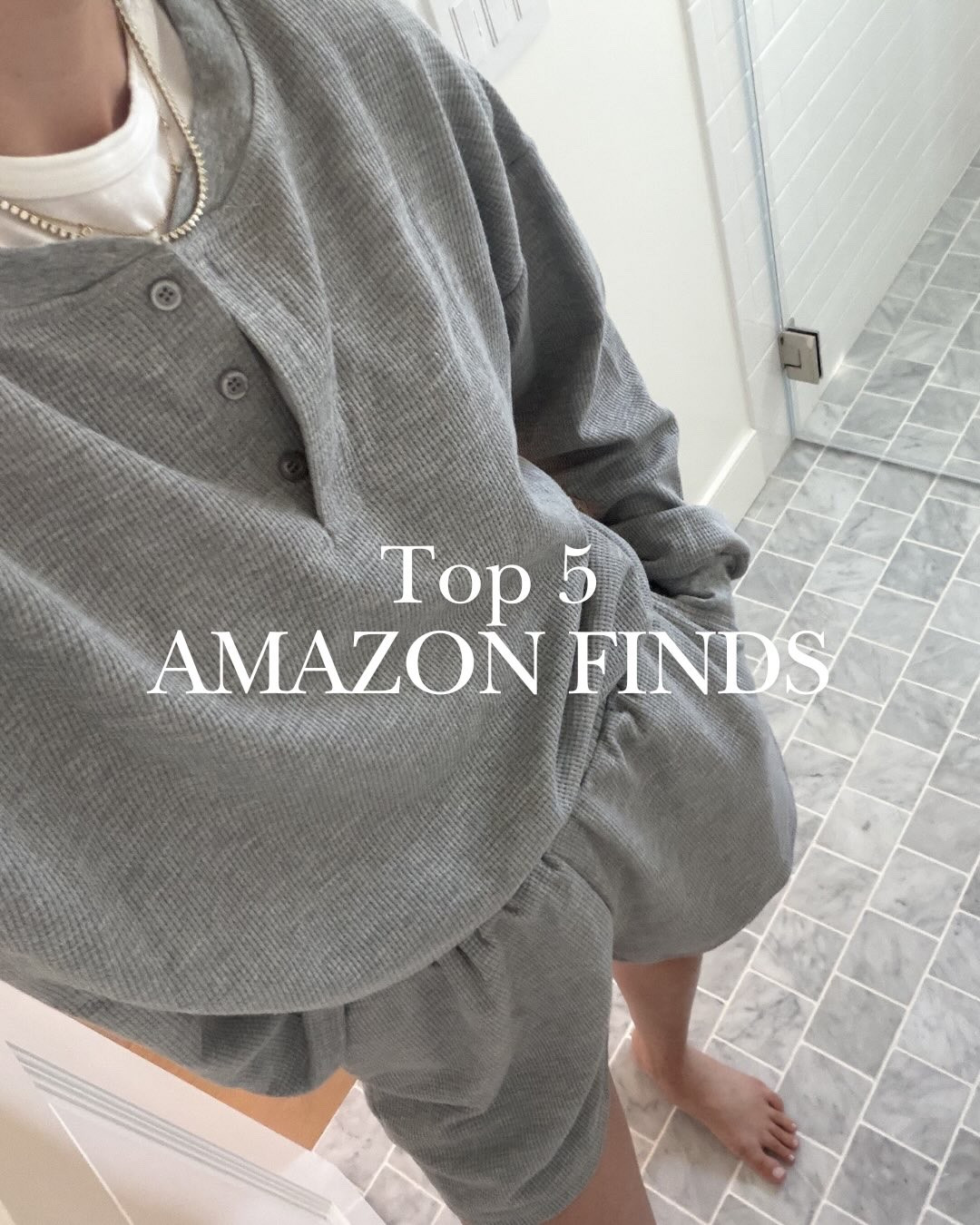 Top 5 Amazon Finds (May edition): 

• Lifting nipple covers: same idea as the originals, but better. The added lift makes all the difference.

• Oversized storage bags: I use these for everything. Seasonal clothes, donations, extra bedding, moving—you name it.

• Pillows: as a self-proclaimed pillow snob, I’d buy these again.

• Stone dish drying mat: an expensive-but-worth-it kitchen upgrade. No mildew, folds away, and looks so much better on the counter.

• $40 waffle set: my shortcut to looking put together.