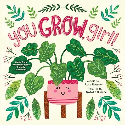 You Grow, Girl!: A Sweet and Punny Springtime Encouragement Book for Kids! (Punderland) | Amazon (US)