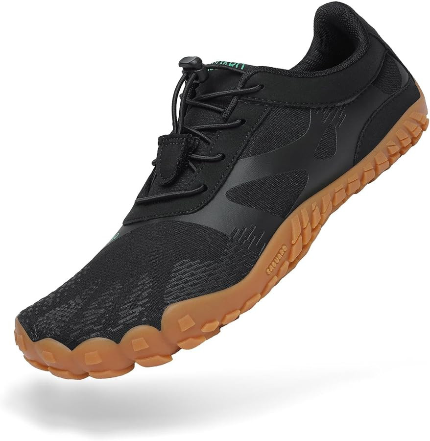 SAGUARO Womens Mens Barefoot Shoes Minimalist Trail Runner Wide Toe Box Zero Drop Outdoor Cross T... | Amazon (US)