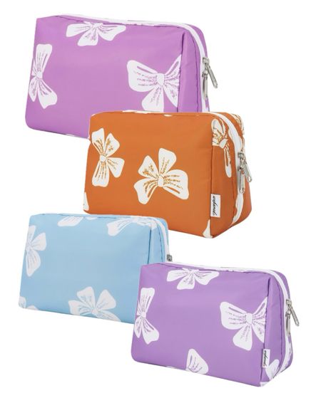 Bow Beauts 🎀✨
… cute cosmetic bags, great for gifting (especially with Mother’s Day, teacher gifting and graduations coming up)! Also comes in black!✨

#LTKtravel #LTKfindsunder50 #LTKGiftGuide