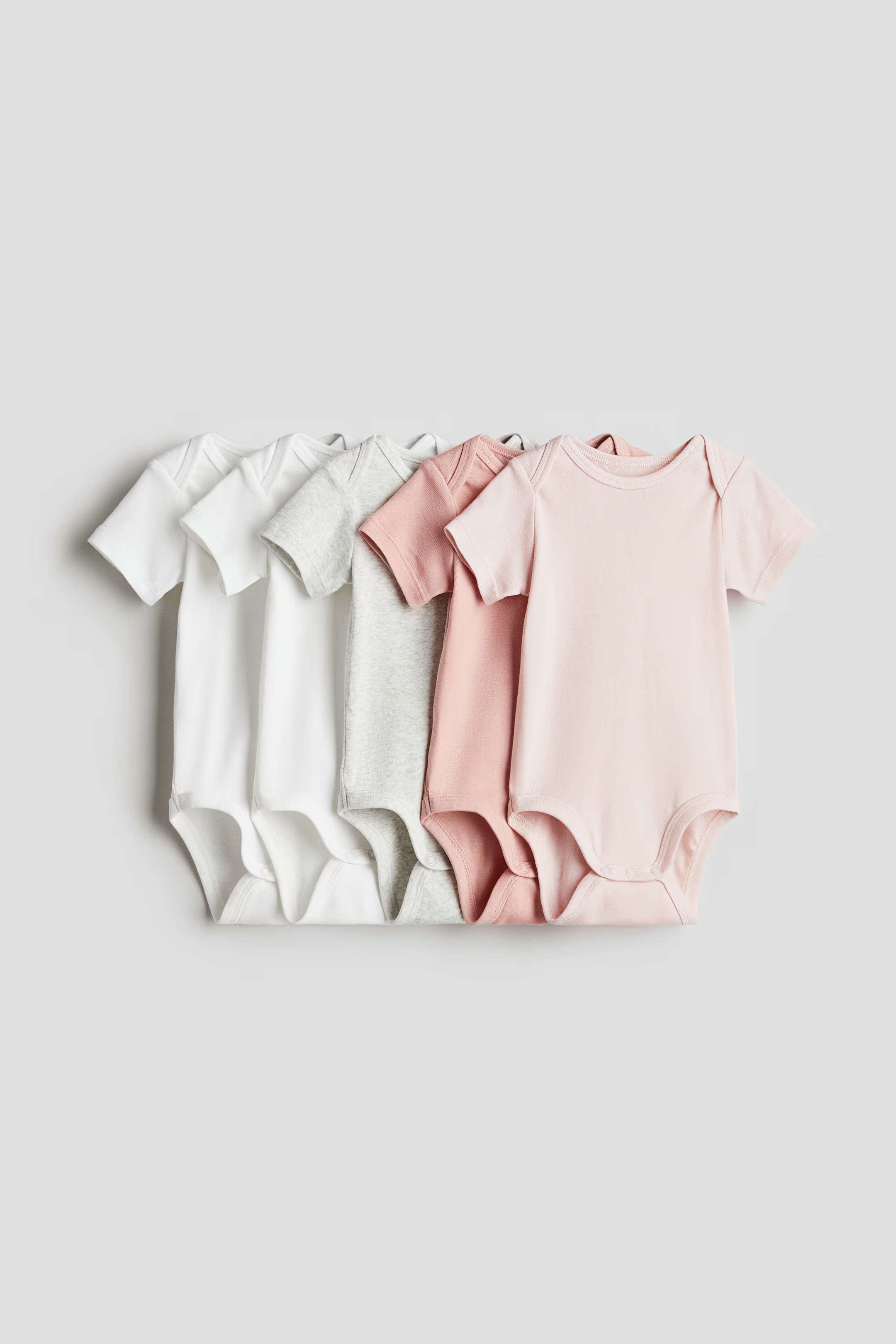 5-pack Cotton Bodysuits | H&M (US + CA)