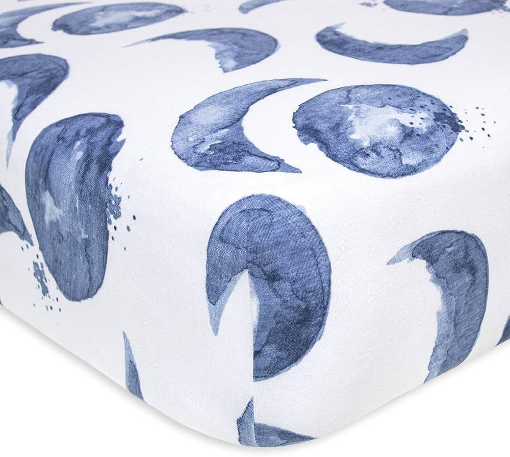 Burt's Bees Baby - Fitted Crib Sheet, Boys & Unisex 100% Organic Cotton Crib Sheet for Standard C... | Amazon (US)