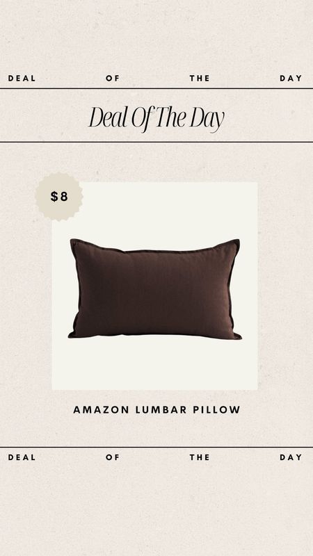 Deal of the Day - Amazon Lumbar Pillow // only $8!!

amazon, amazon home, amazon finds, amazon favorites, amazon home decor, lumbar pillow, affordable pillow, home deals, home finds 

#LTKfindsunder50 #LTKhome