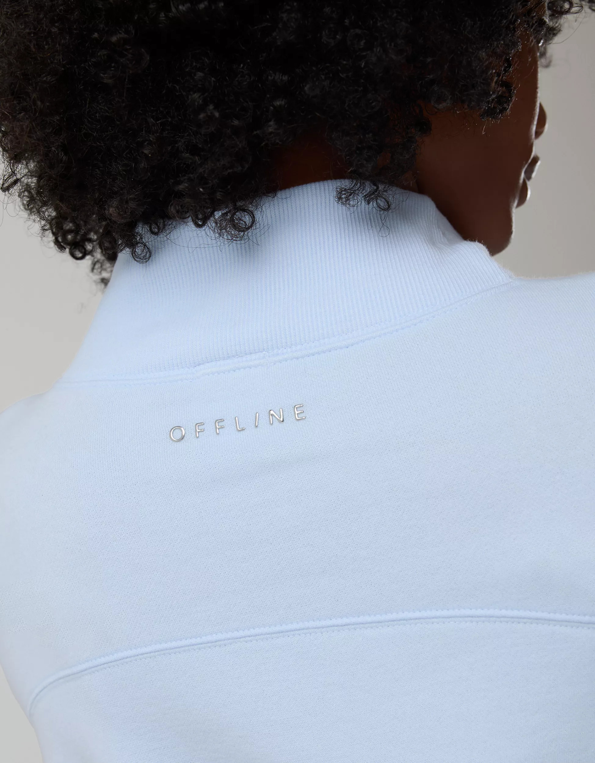 OFFLINE By Aerie Cloud Fleece Oversized Mockneck Sweatshirt | Aerie