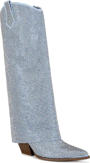 Banian Denim Knee High Boot (Women) | Nordstrom