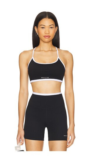 P.E Nation Fundamental Sports Bra in Black. - size S | Revolve Clothing (Global)
