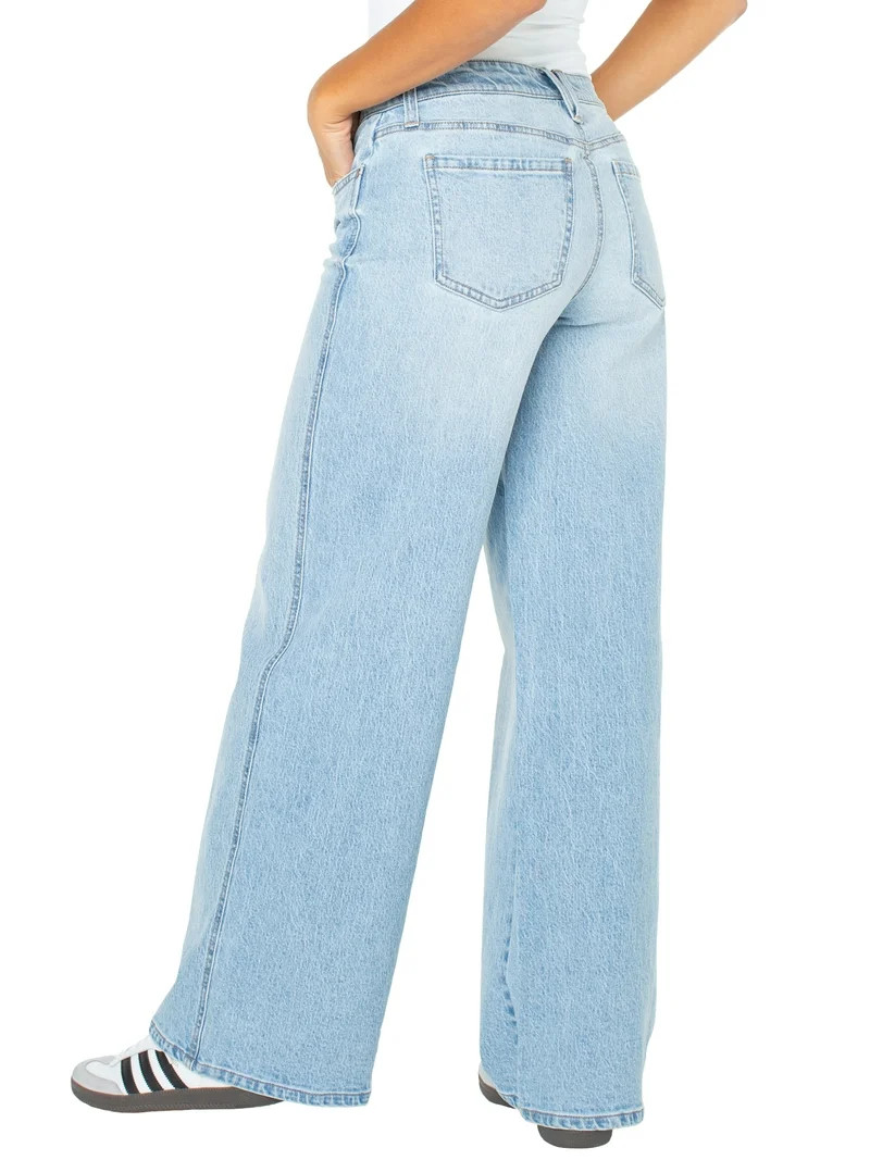Celebrity Pink Juniors Baggy Wide Leg Jeans | Walmart (US)